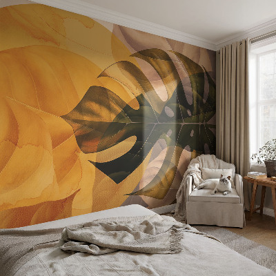 Papel de parede Folhas abstratas