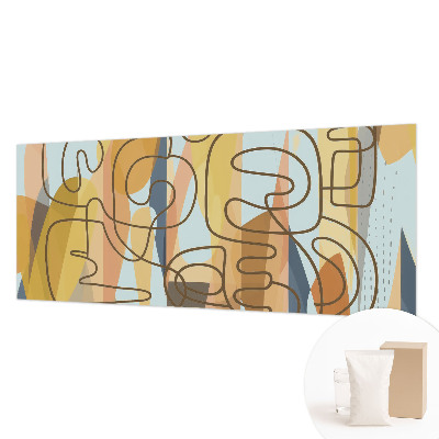 Papel de parede para sala Formas abstratas