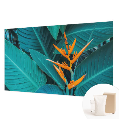 Papel de parede para quarto Flores folhosas
