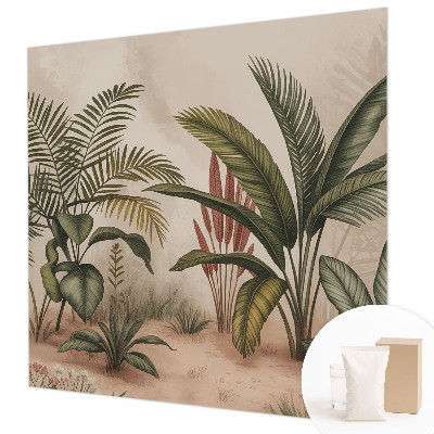 Mural de parede motivo vegetal