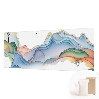 Mural de fotos na parede Paisagem Onírica