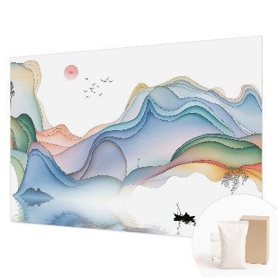 Mural de fotos na parede Paisagem Onírica