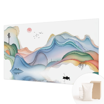 Mural de fotos na parede Paisagem Onírica