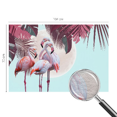 Papel de parede para sala Pássaros exóticos