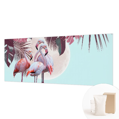 Papel de parede para sala Pássaros exóticos