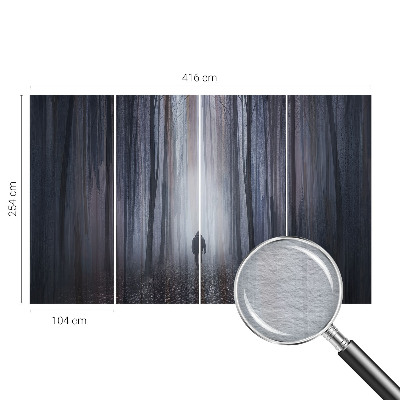 Papel de parede fotográfico Silêncio da floresta
