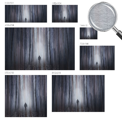 Papel de parede fotográfico Silêncio da floresta
