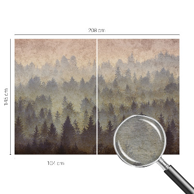 Mural fotográfico Névoa da floresta