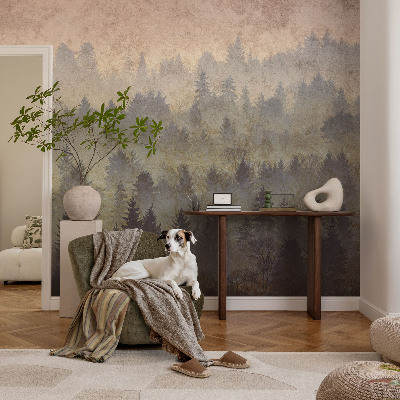 Mural fotográfico Névoa da floresta