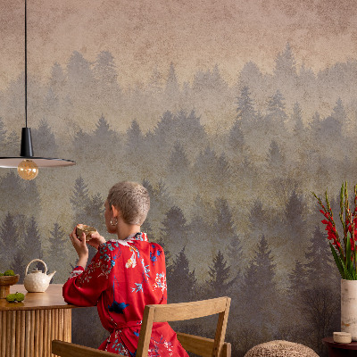 Mural fotográfico Névoa da floresta