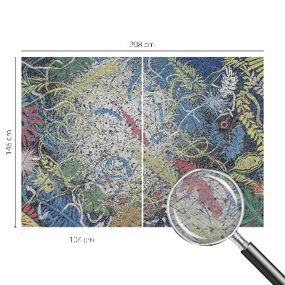 Fotomural Redemoinhos de plantas