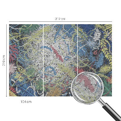 Fotomural Redemoinhos de plantas