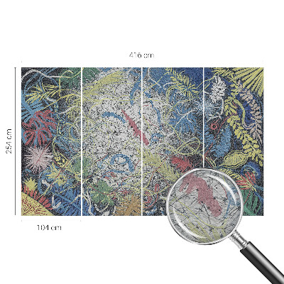 Fotomural Redemoinhos de plantas