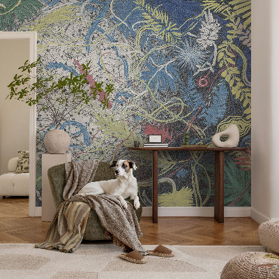 Fotomural Redemoinhos de plantas