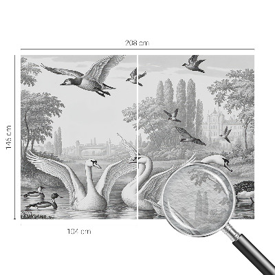 Mural de fotos na parede Paisagem clássica