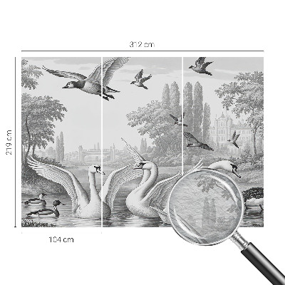 Mural de fotos na parede Paisagem clássica