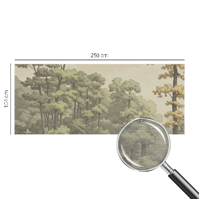 Papel de parede para sala Idílio na floresta