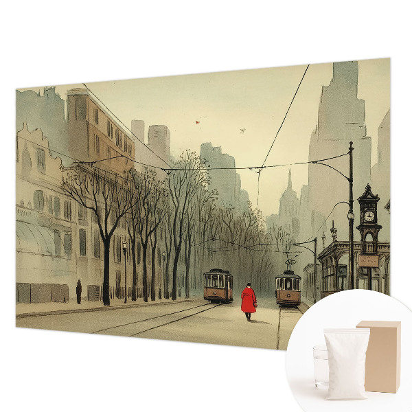 Papel de parede decorativo Simetria urbana