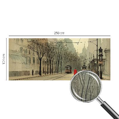 Papel de parede decorativo Simetria urbana