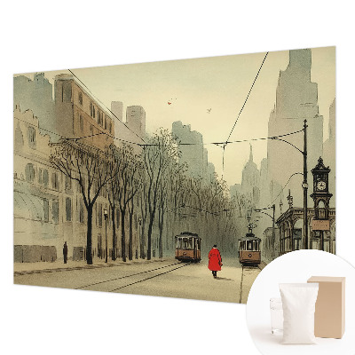 Papel de parede decorativo Simetria urbana