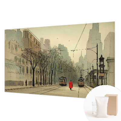 Papel de parede decorativo Simetria urbana