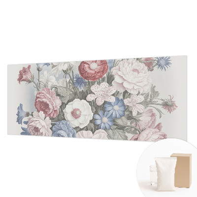 Mural de fotos na parede Buquê colorido