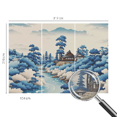 Papel de parede para sala Natureza tranquila