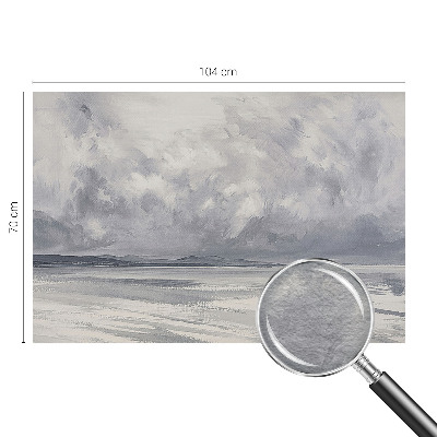 Papel de parede fotográfico Uma tempestade no horizonte