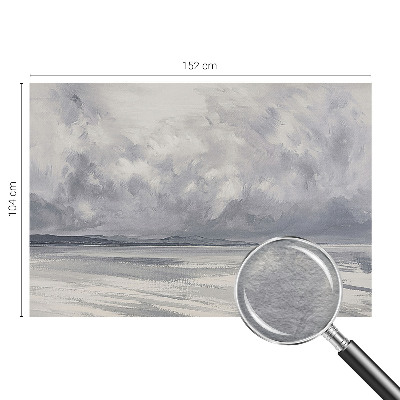 Papel de parede fotográfico Uma tempestade no horizonte