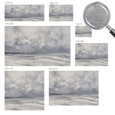 Papel de parede fotográfico Uma tempestade no horizonte