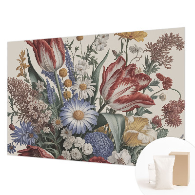 Papel de parede para quarto Buquê de flores