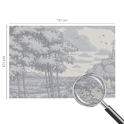 Mural fotográfico Paisagem de conto de fadas