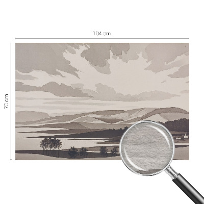 Papel de parede para quarto Uma paisagem tranquila