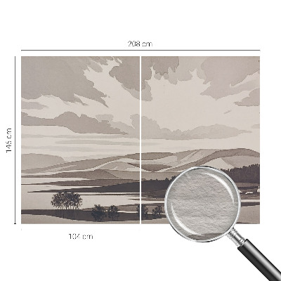 Papel de parede para quarto Uma paisagem tranquila