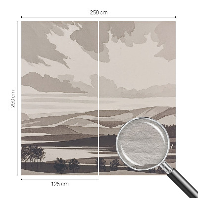 Papel de parede para quarto Uma paisagem tranquila