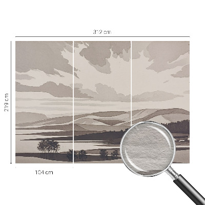 Papel de parede para quarto Uma paisagem tranquila