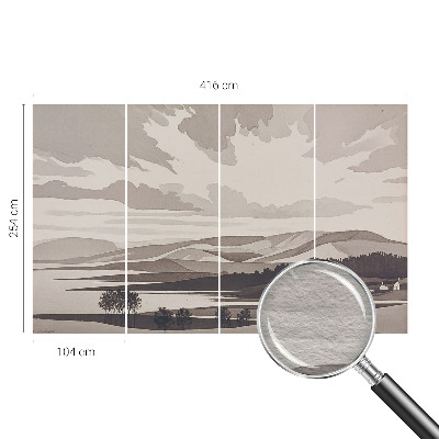 Papel de parede para quarto Uma paisagem tranquila