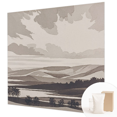 Papel de parede para quarto Uma paisagem tranquila