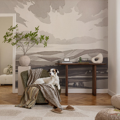 Papel de parede para quarto Uma paisagem tranquila