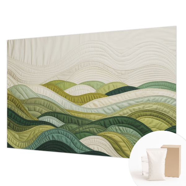 Papel de parede decorativo Colinas de tecido