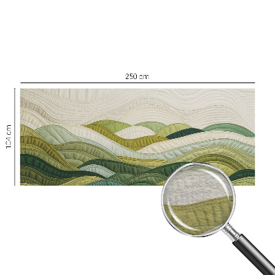 Papel de parede decorativo Colinas de tecido