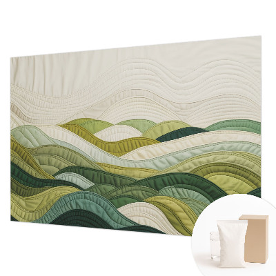Papel de parede decorativo Colinas de tecido