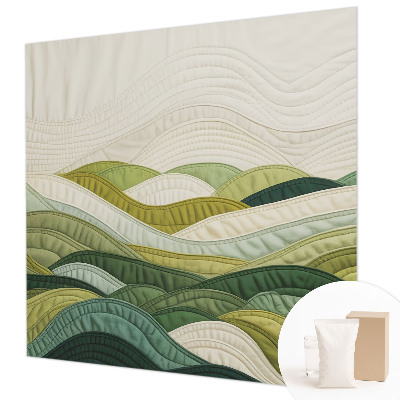 Papel de parede decorativo Colinas de tecido
