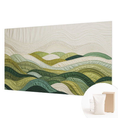 Papel de parede decorativo Colinas de tecido