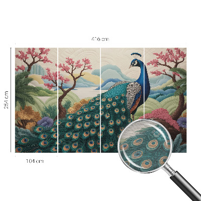 Mural de parede Beleza exótica