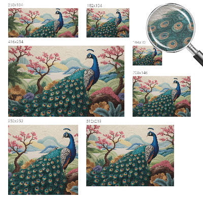 Mural de parede Beleza exótica