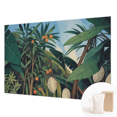Papel de parede fotográfico selva tropical