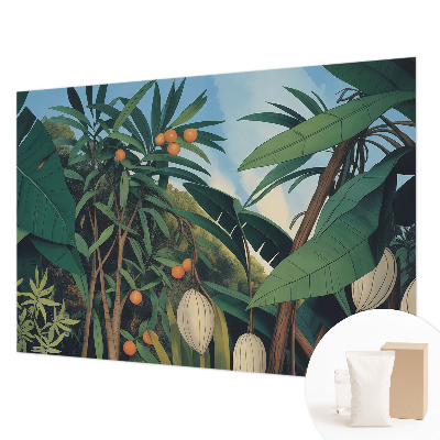 Papel de parede fotográfico selva tropical