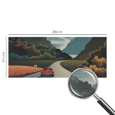 Papel de parede para quarto Aventura na montanha