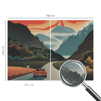 Papel de parede para quarto Aventura na montanha